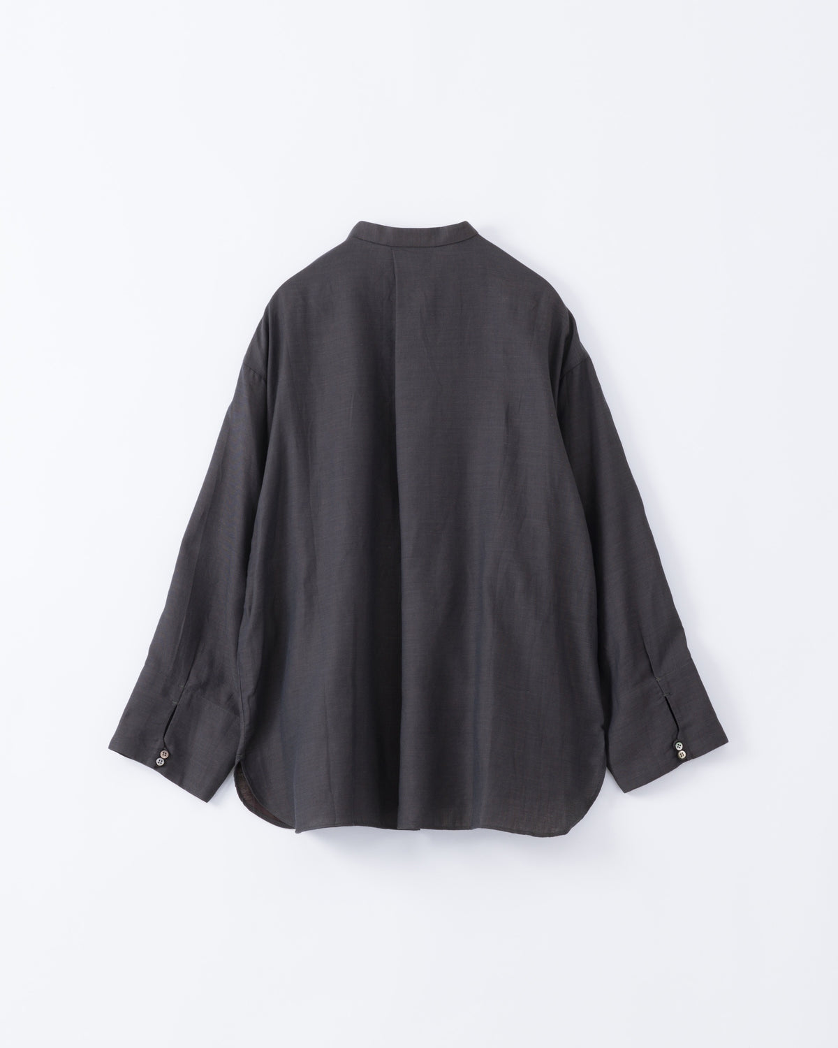 Black shirt on a white background