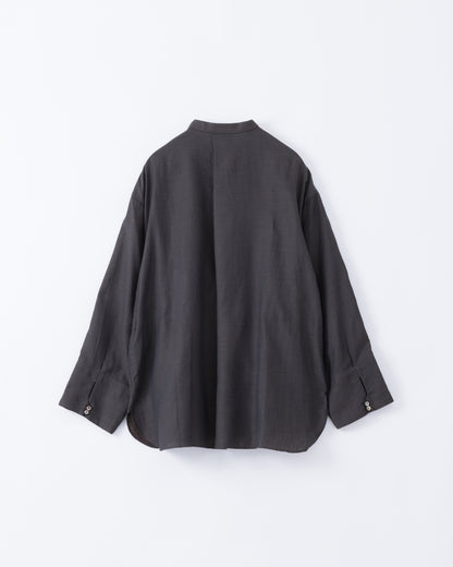 Black shirt on a white background